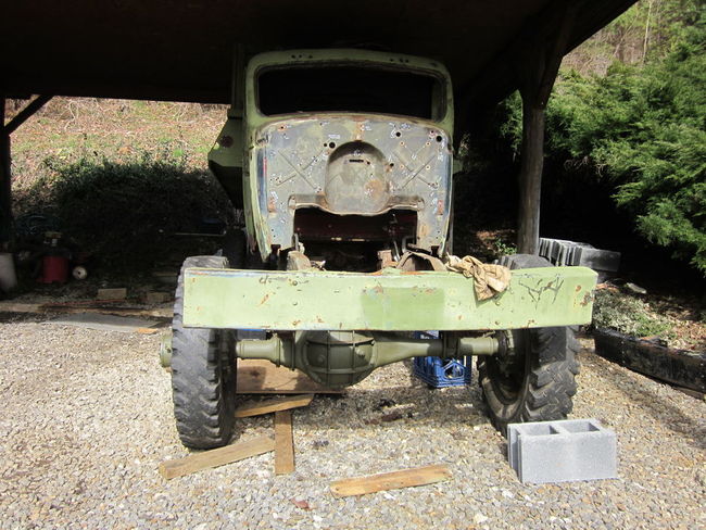 On the road towards a frame off restoration