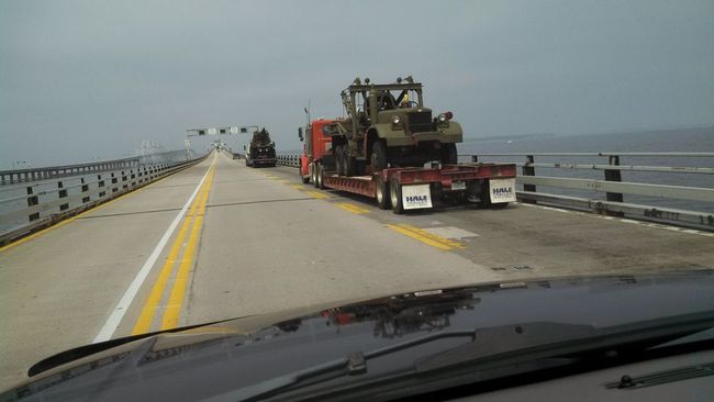 crossing the Bay Bridge