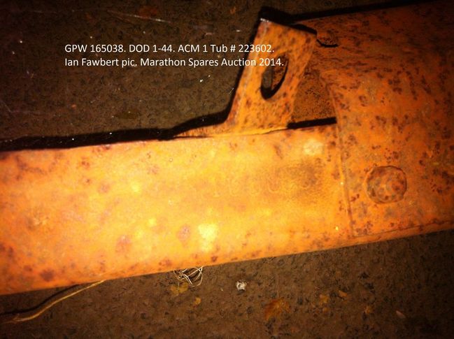 GPW 165038. Unrestored.