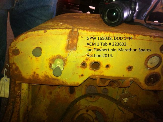 GPW 165038. Unrestored.