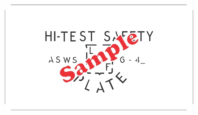 1941 - 46 Chevrolet Windshield Stencil