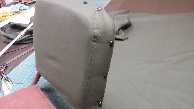 Late war seat top sample