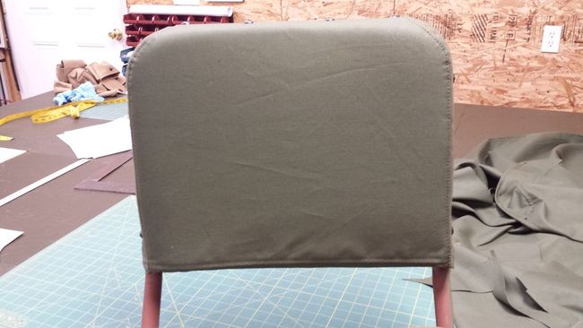 Late war seat top sample