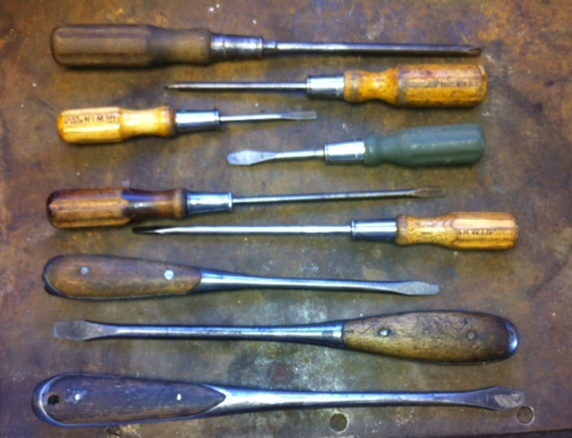 Various screwdrivers