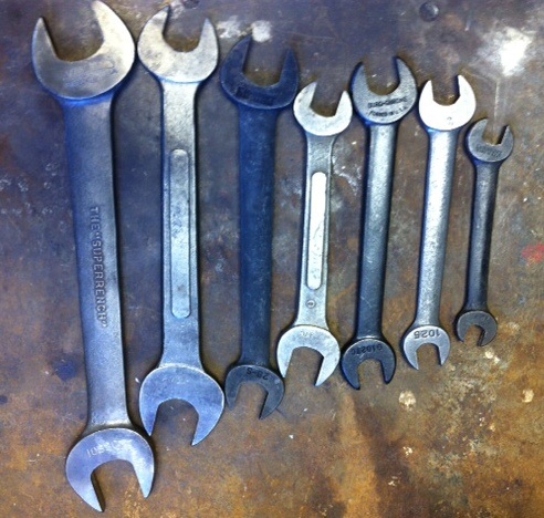 A motley collection of GMTK wrenches.