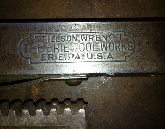 Erie pipe wrench logo