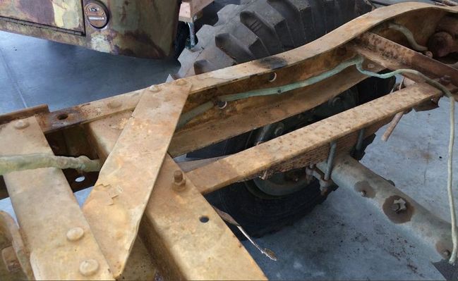 1941 Dodge CC Frame and Vent Detail