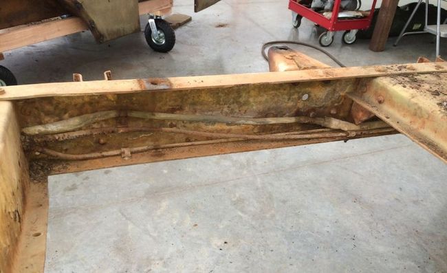 1941 Dodge CC Frame and Vent Detail