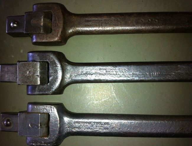 Closer view of OTC flex handles