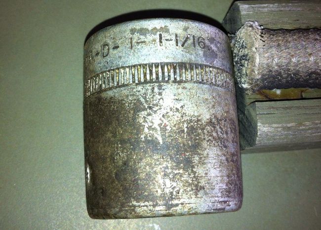 The very rare 1-1/16" D-I socket we found