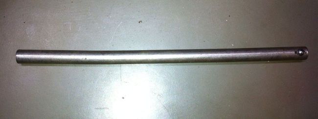 Slightly bent cross bar