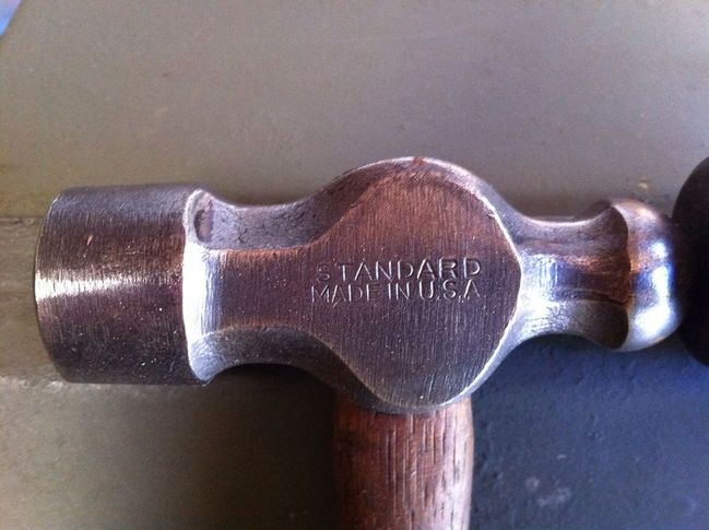 Small Standard ball pein hammer