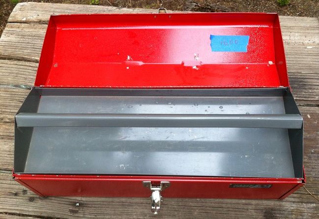 Empty tool box
