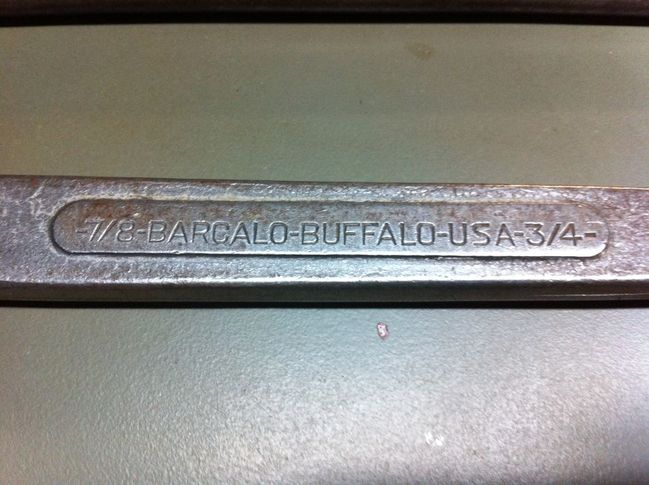 Barcalo Buffalo pad stamped 731A