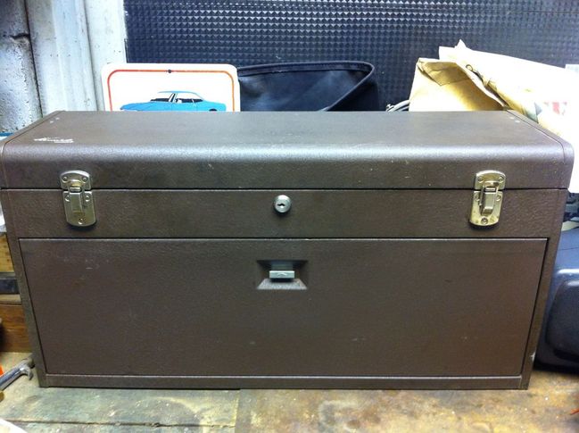 Kennedy machinist's box closed up