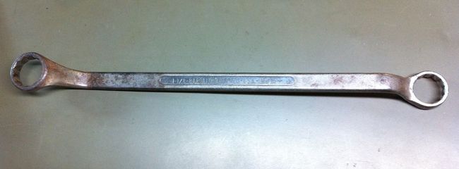 Barcalo 1-1/8&quot; X 1-1/16&quot; offset DBE wrench