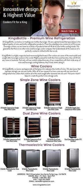 Single Zone Wine Cooler