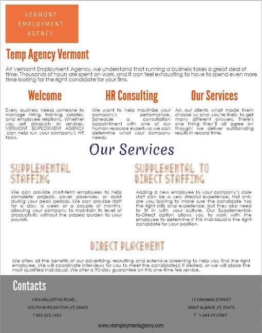 South Burlington Temp Agency