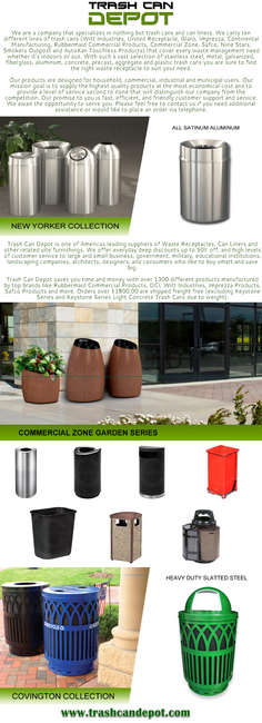 Metal Trash Cans