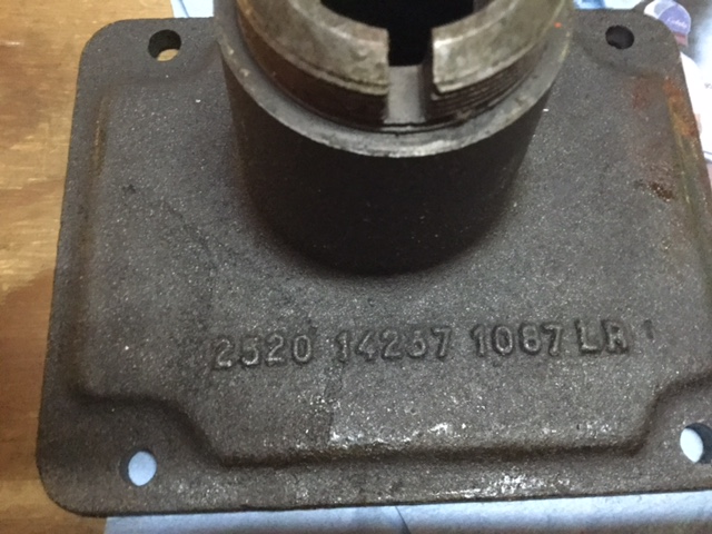 T 84 Transmission Top Cover - Numbers