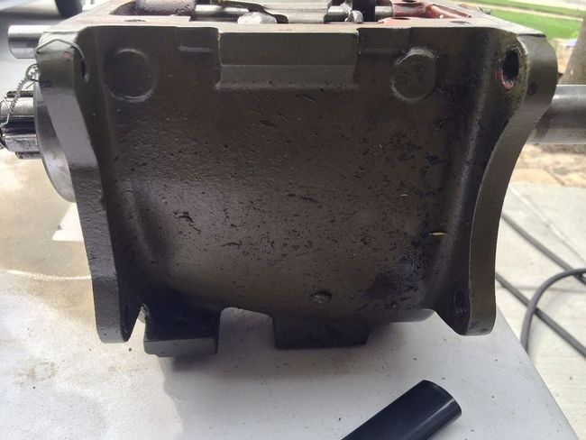 T84J Ford GPW 7006 Transmission Case Markings
