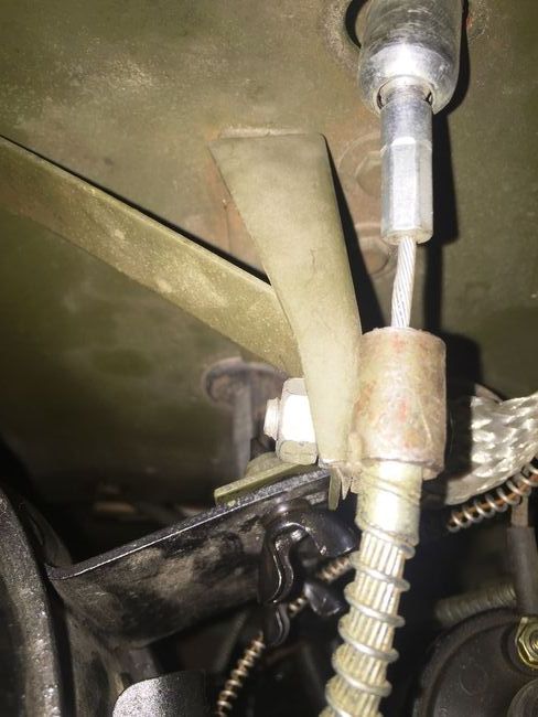 Emergency Brake Firewall and in Dash