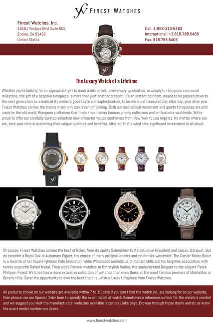 Audemars Piguet Shop Online