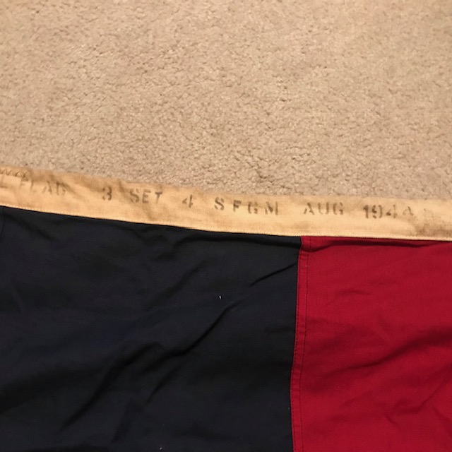Navy Signal Flag 3