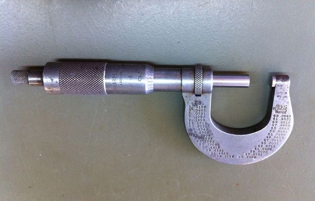 Brown &amp; Sharpe #12 0&quot; to 1&quot; micrometer