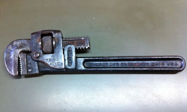 Trimo 10&quot; pipe wrench