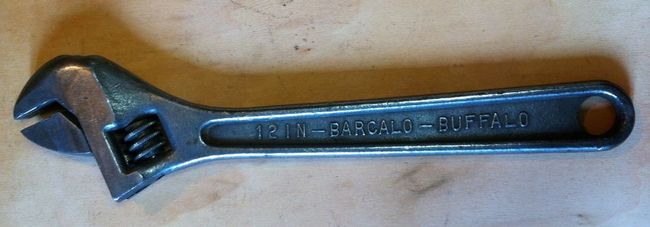Barcalo 12&quot; adjustable cleaned up