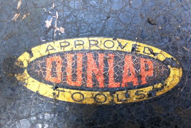 Dunlap toolbox decal