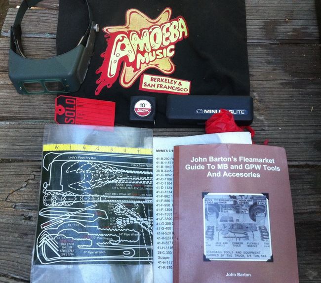 Flea market bag check