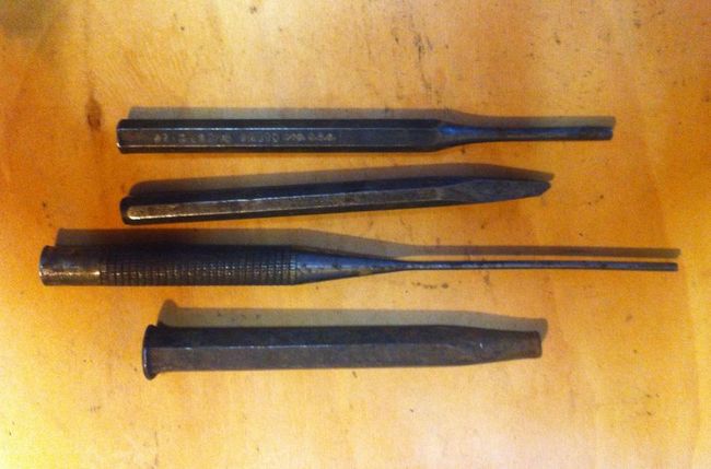 Punches and chisels