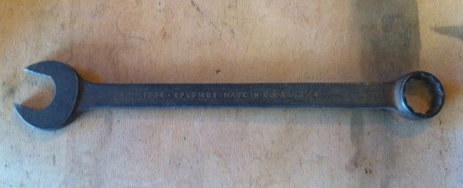 Plomb 3/4&quot; combination wrench
