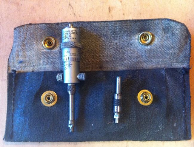 Starrett inside micrometer