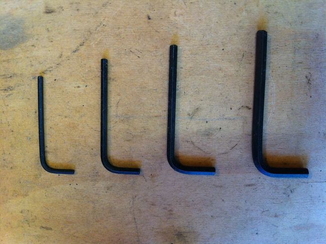GMTK small allen wrenches