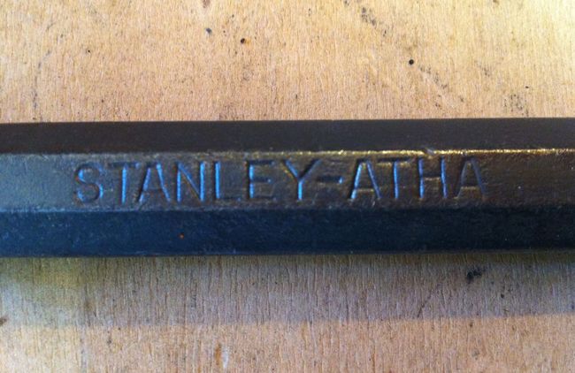 Stanley ATHA chisel markings