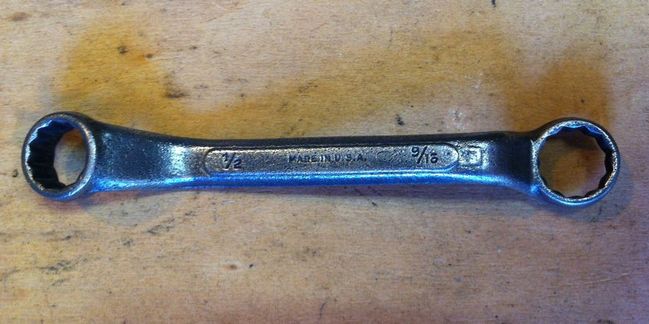 Lectrolite 1/2&quot; X 9/16&quot; shorty DBE offset wrench