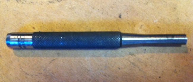 Starrett 1/4&quot; punch