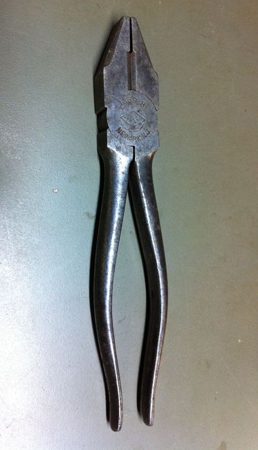 Kraeuter Diamond K lineman's pliers