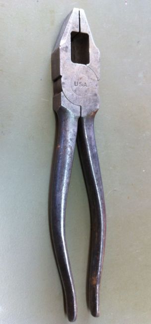 Kraeuter Diamond K lineman's pliers