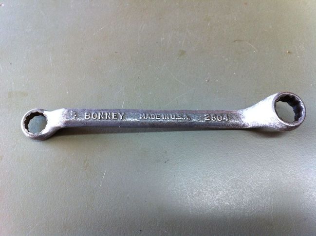 Bonney short DBE offset wrench