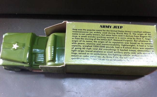 Avon Jeep bottle