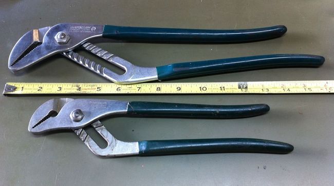 Diamalloy groove joint pliers