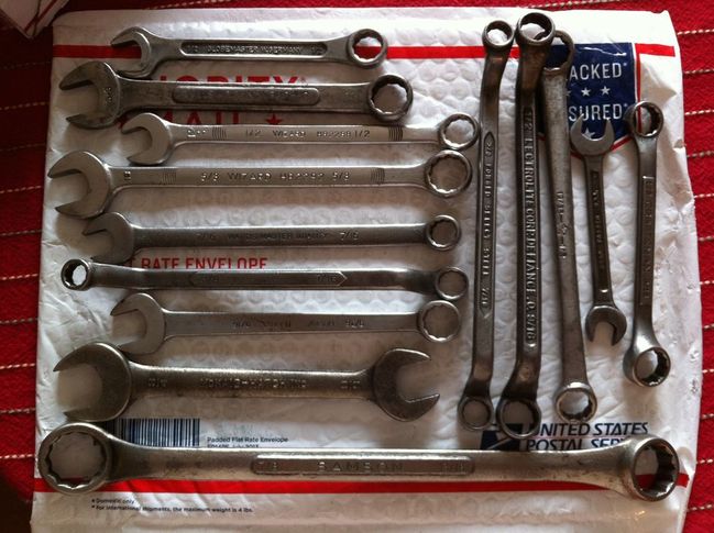 Excess wrenches that came with BB shorty