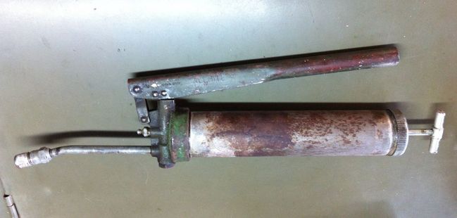 Alemite lever grease gun