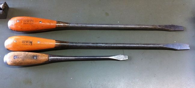 Irwin screwdrivers - New and old