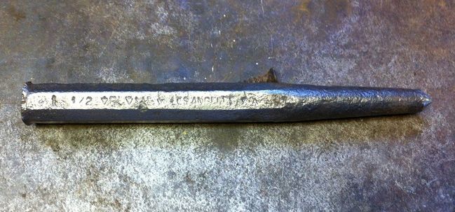 Plomb center punch from the basement
