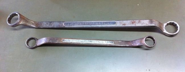 Big Barcalo deep offset wrenches